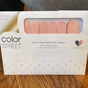 Color Street Nail Strips - HIMALAYAN SALT - Never Used! pink nails beauty makeup
